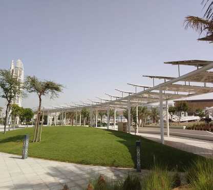 Masdar City  Central Park  Phase-1